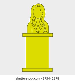 elections icon design 