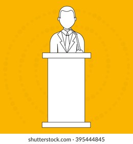 elections icon design 