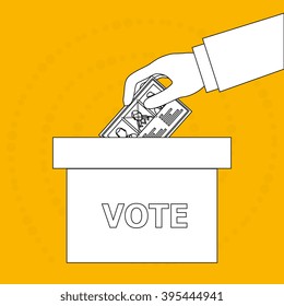 elections icon design 