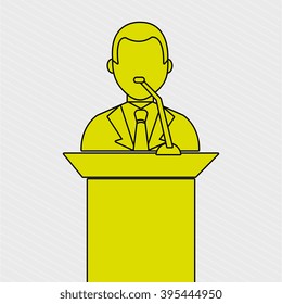 elections icon design 