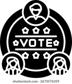 Elections New Creative Icon Design Vector