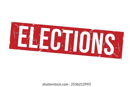 Elecciones de diseño de Vector de sello de goma roja.