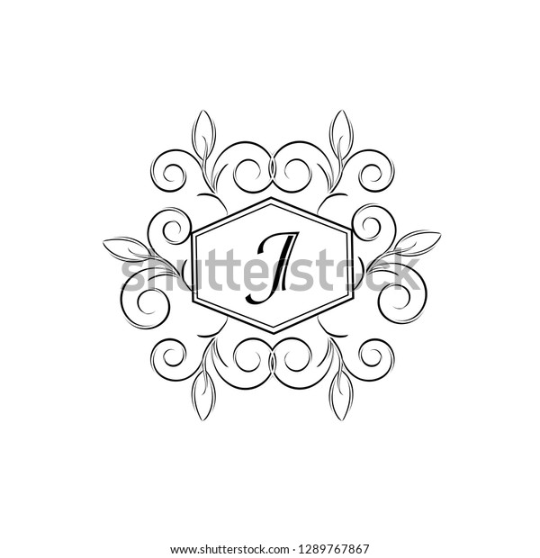 Letter J Monogram Design