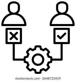 Electoral Icon Element For Design