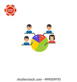 Electorate Pie Chart Icon