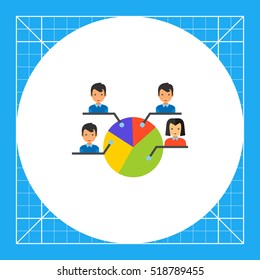 Electorate Pie Chart Icon
