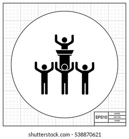 Electorate simple icon