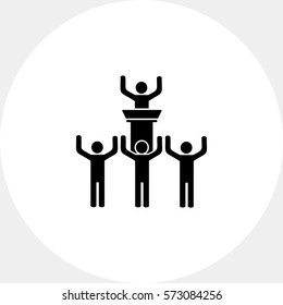Electorate simple icon