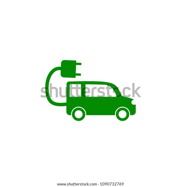 Electra car green icon.\
Element of nature protection icon for mobile concept and web apps.\
Isolated Electra car icon can be used for web and mobile on white\
background