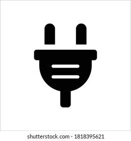 Electrial plug, Power cord icon for web and mobile