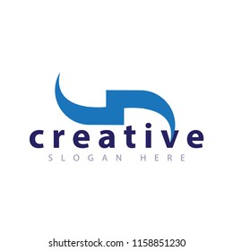 Electric abstract logo vector