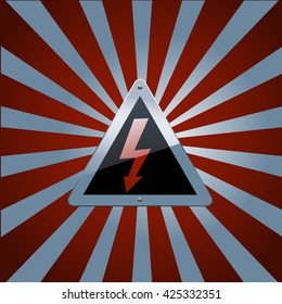 electric arrow sign