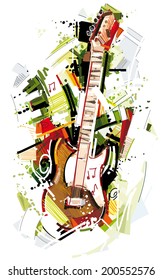 Electric Art Guitar