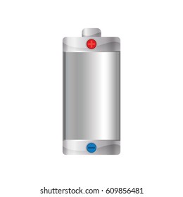 Electric battery rechargeable vector illustration graphic design
