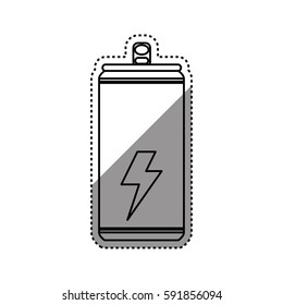 Electric battery symbol icon vector illustration graphic design