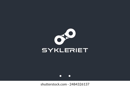 Ilustración de silueta de Vector de diseño de logotipo de bicicleta eléctrica