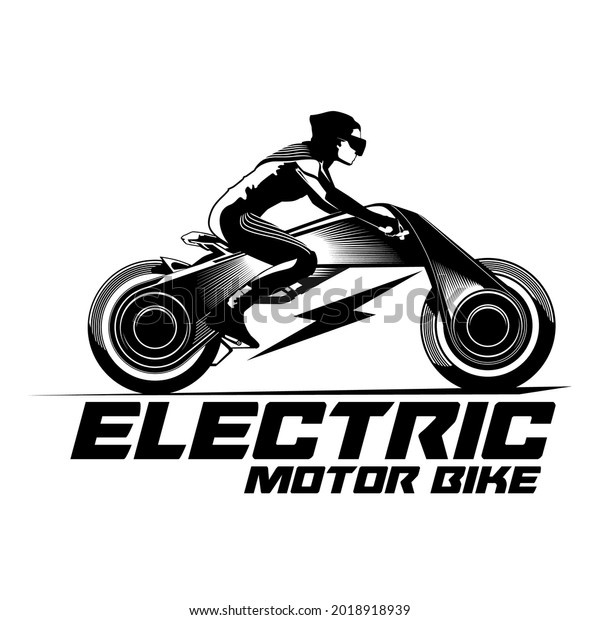Electric Bike City logo\
design vector