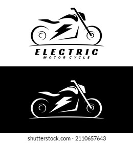 Electric Bike Logo Design Vector	