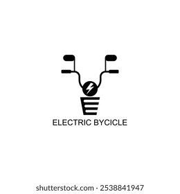 Electric Bike Logo Icon Vector Design