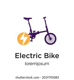 Electric Bike logo or symbol template design