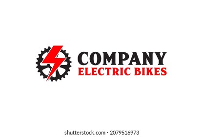 iconos de bicicletas eléctricas, aislados, ilustración vectorial