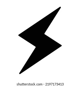 Electric black icon. Suitable for website, content design, poster, banner, or video editing needs