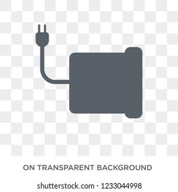 electric blanket icon. electric blanket design concept from Electronic devices collection. Simple element vector illustration on transparent background.