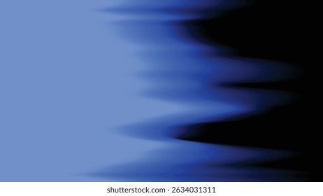 Electric blue left side fade with sharp edges into black. Contemporary abstract for tech and web designs.