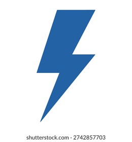 Icono azul eléctrico del