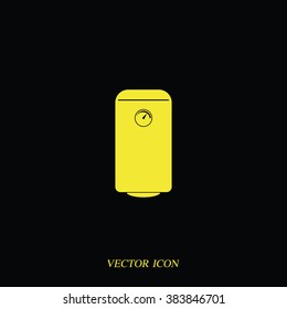 Electric boiler icon.