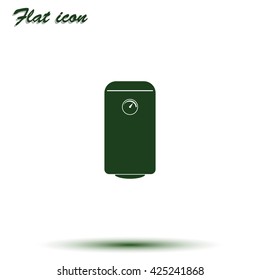 Electric boiler icon.