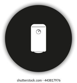 Electric boiler icon.