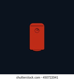 Electric boiler icon.