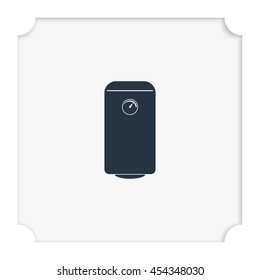 Electric boiler icon.