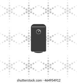 Electric boiler icon.