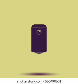 Electric boiler icon.