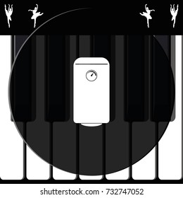 Electric boiler icon.