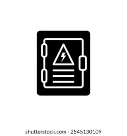Electric Box Panel icon vector design templates simple and modern concept