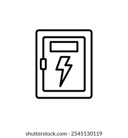 Electric Box Panel icon vector design templates simple and modern concept