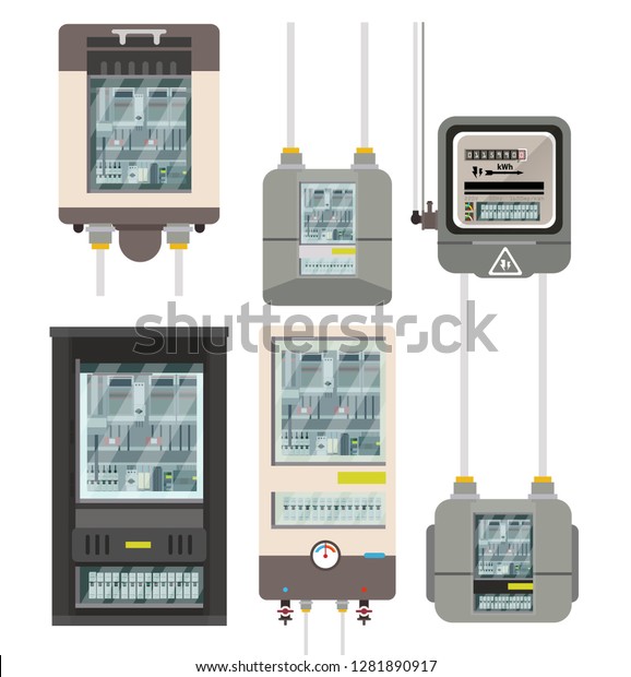 Electric box,electric\
meter,gas meter