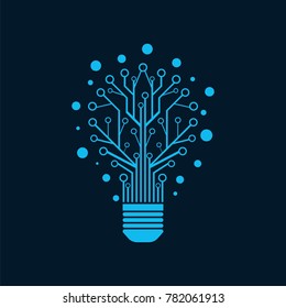 Electric Bulb Circuit Board, Electronic Blue Bulb Technology designs