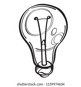 Light Bulb Sketch Stock Vectors, Images & Vector Art | Shutterstock