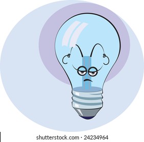 electric bulb vector illustration