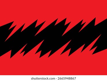 Electric Burst Jagged colored Zigzag Explosion with some copy to text