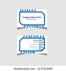 Electric Business Card Design Template