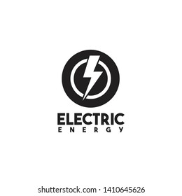 Electric business design vector template