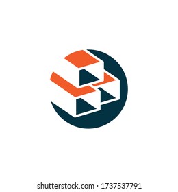 Caja o cojinete de cables eléctricos, ilustración vectorial