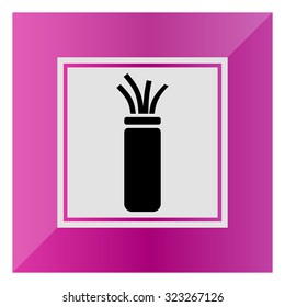 Electric cable icon