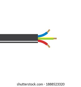 electric cable icon vector illustration design template