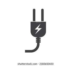 Icono de red de cable eléctrico, energía eléctrica
